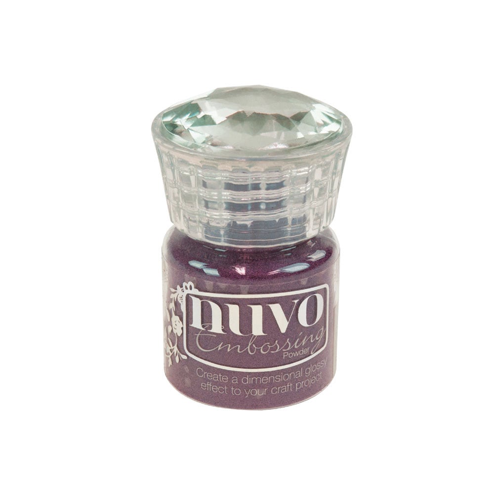 Nuvo Crushed Mulberry embossing powder