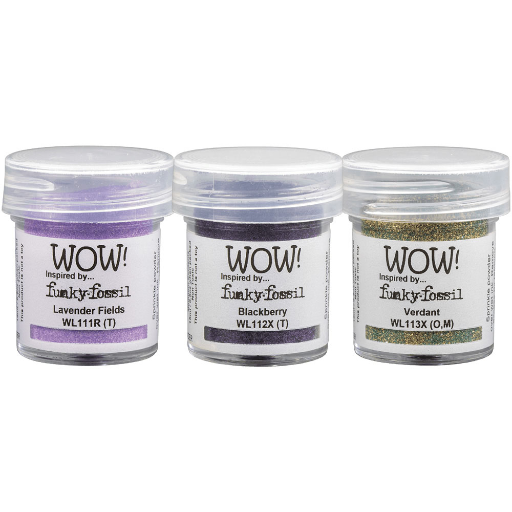 Wow Embossing Powder Trios Collection- Summer Twilight