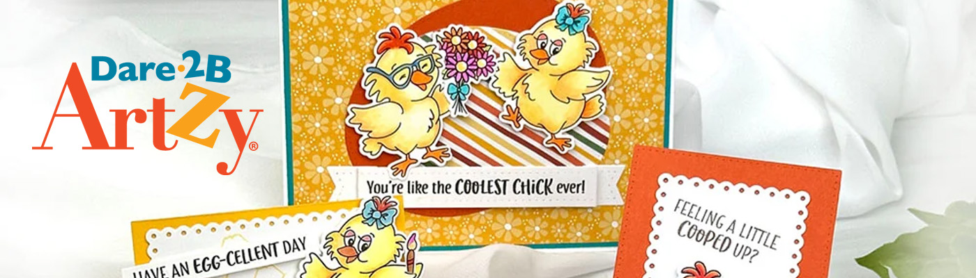 Dare 2B Artzy Stamps and Dies