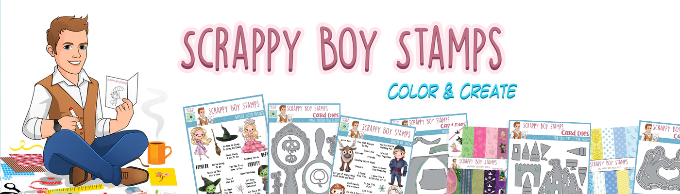 Scrappy Boy Stamps