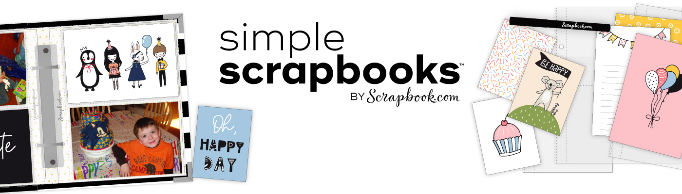 Scrapbook.com Simple Scrapbooks Kits